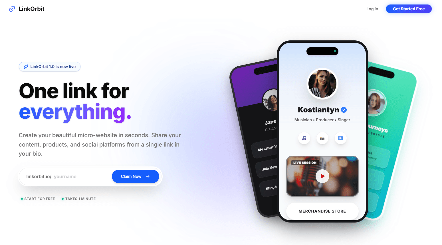 Linkorbit UI Exhibit 1